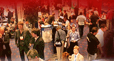 Tentoonstellingshal in de Casino Affiliate Convention